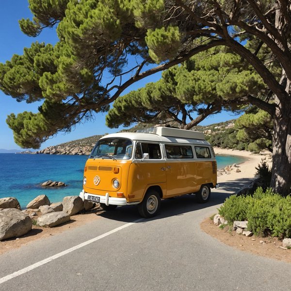 Louez un combi en corse : découvrez l'île avec un van vintage